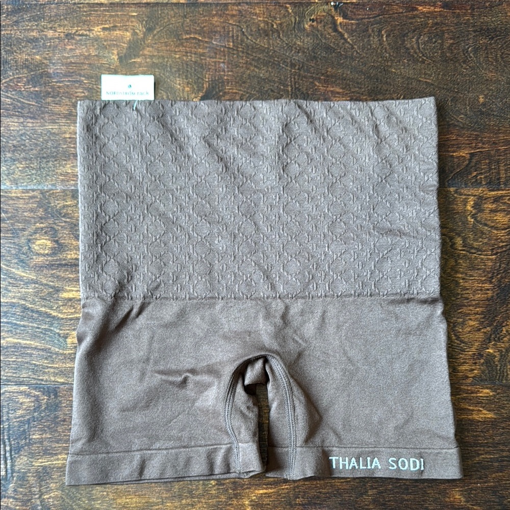 Thalia Sodi Textured Brown Shapewear